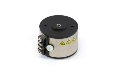 miniature inertial shaker, 9 n (2 lbf) pk sine force, 6n (1.4 lbf) rms random force (natural cooling). includes cable, mounting screws and spare fuses.